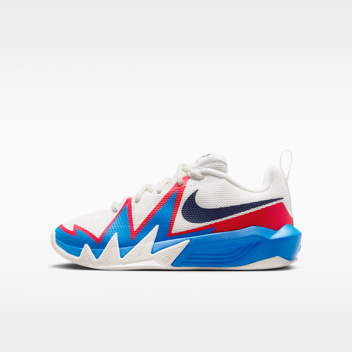 Nike バスケットボールシューズ ホワイト/レッド NIKE公式】 バスケットシューズ ホワイト（白）【ナイキ公式通販】